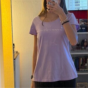 Savannah Lilac Short Sleeve Tee